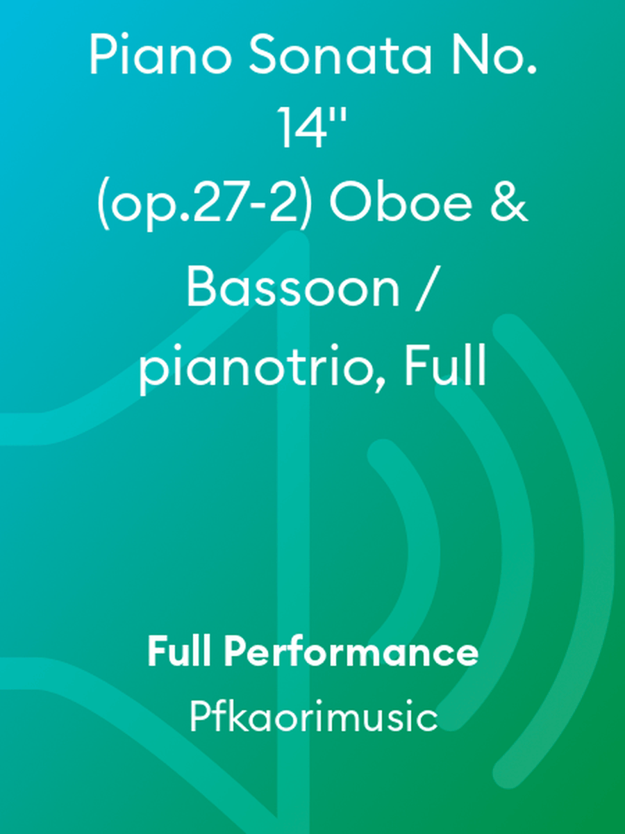 Piano Sonata No. 14