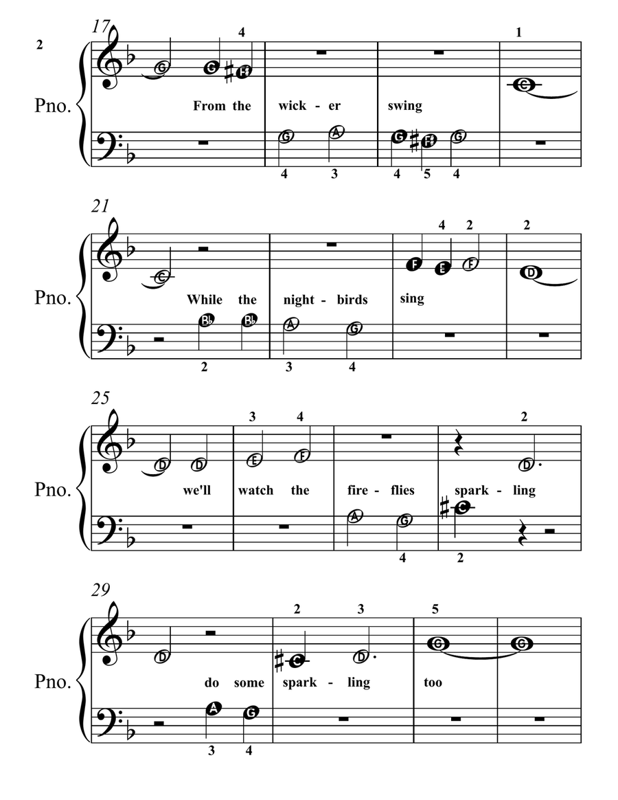 On The Front Porch On The Front Porch Piano Method scores gallery preview page 2