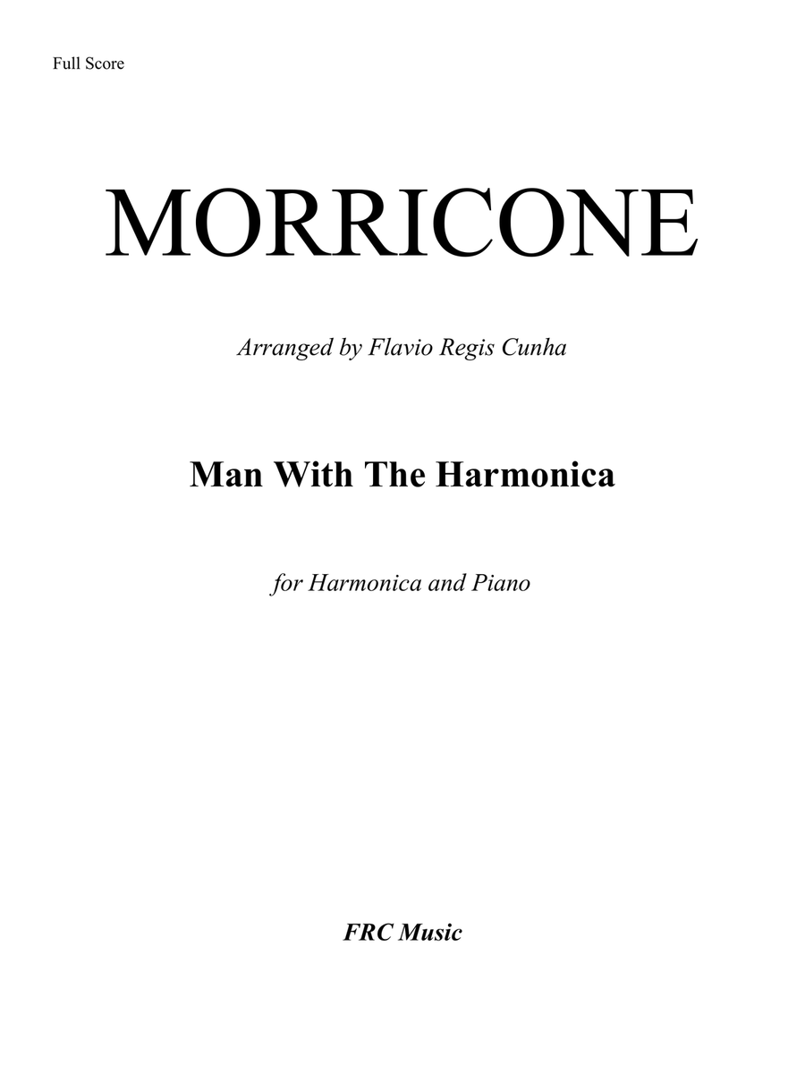 Man With The Harmonica Piano scores gallery preview page 1