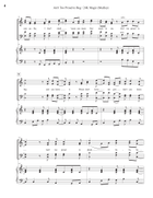 Medley: Ain't Too Proud To Beg with 24k Magic 4-Part scores gallery preview page 4