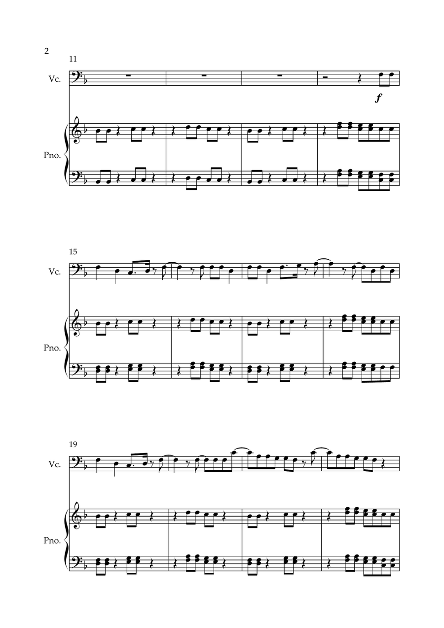 Shut Up And Dance Shut Up And Dance Piano scores gallery preview page 2