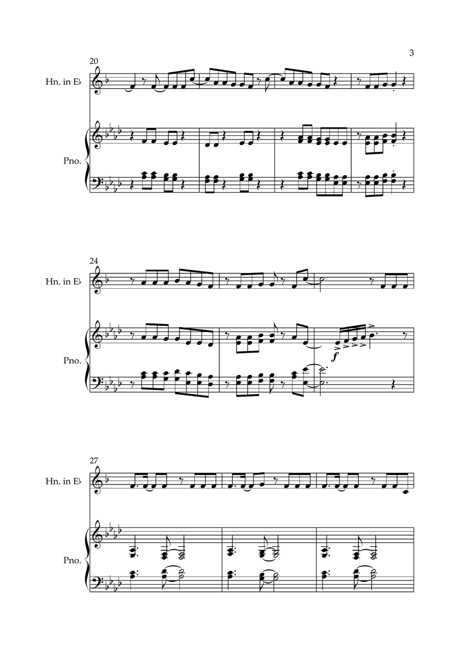 Shut Up And Dance Shut Up And Dance Horn scores gallery preview page 3