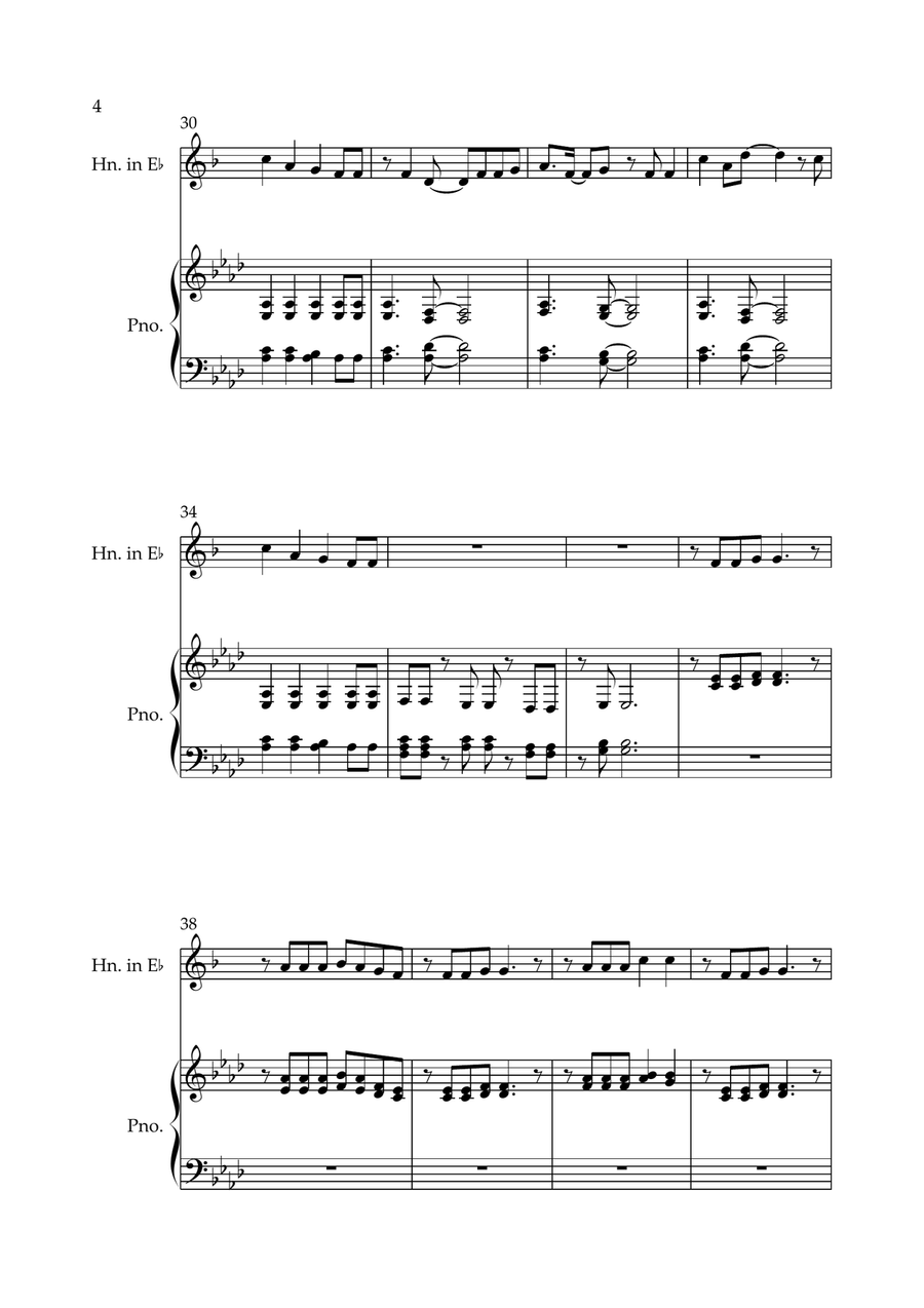 Shut Up And Dance Shut Up And Dance Horn scores gallery preview page 4