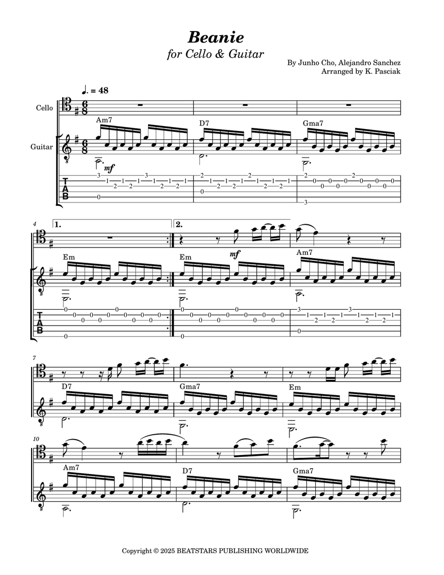 Beanie Beanie String Duet scores gallery preview page 3