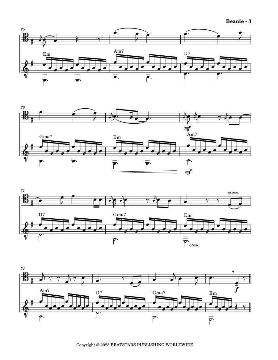 Beanie Beanie String Duet scores gallery preview page 5