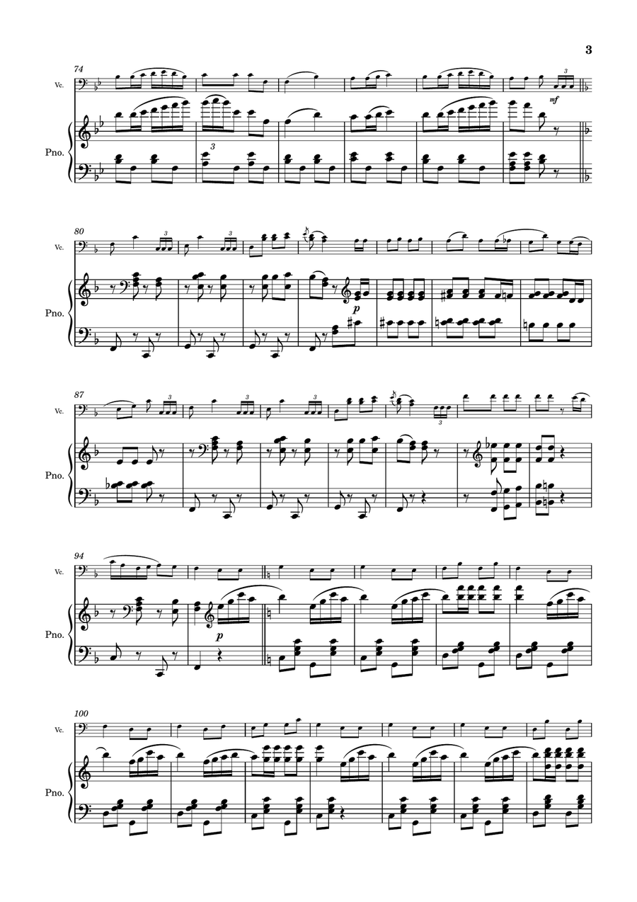 La Gran Via - Introduccion y Polka Piano scores gallery preview page 3