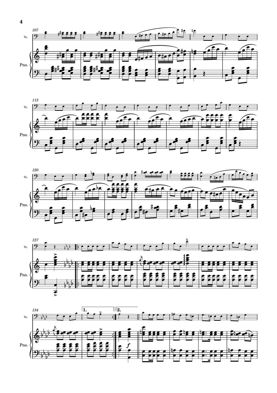 La Gran Via - Introduccion y Polka Piano scores gallery preview page 4