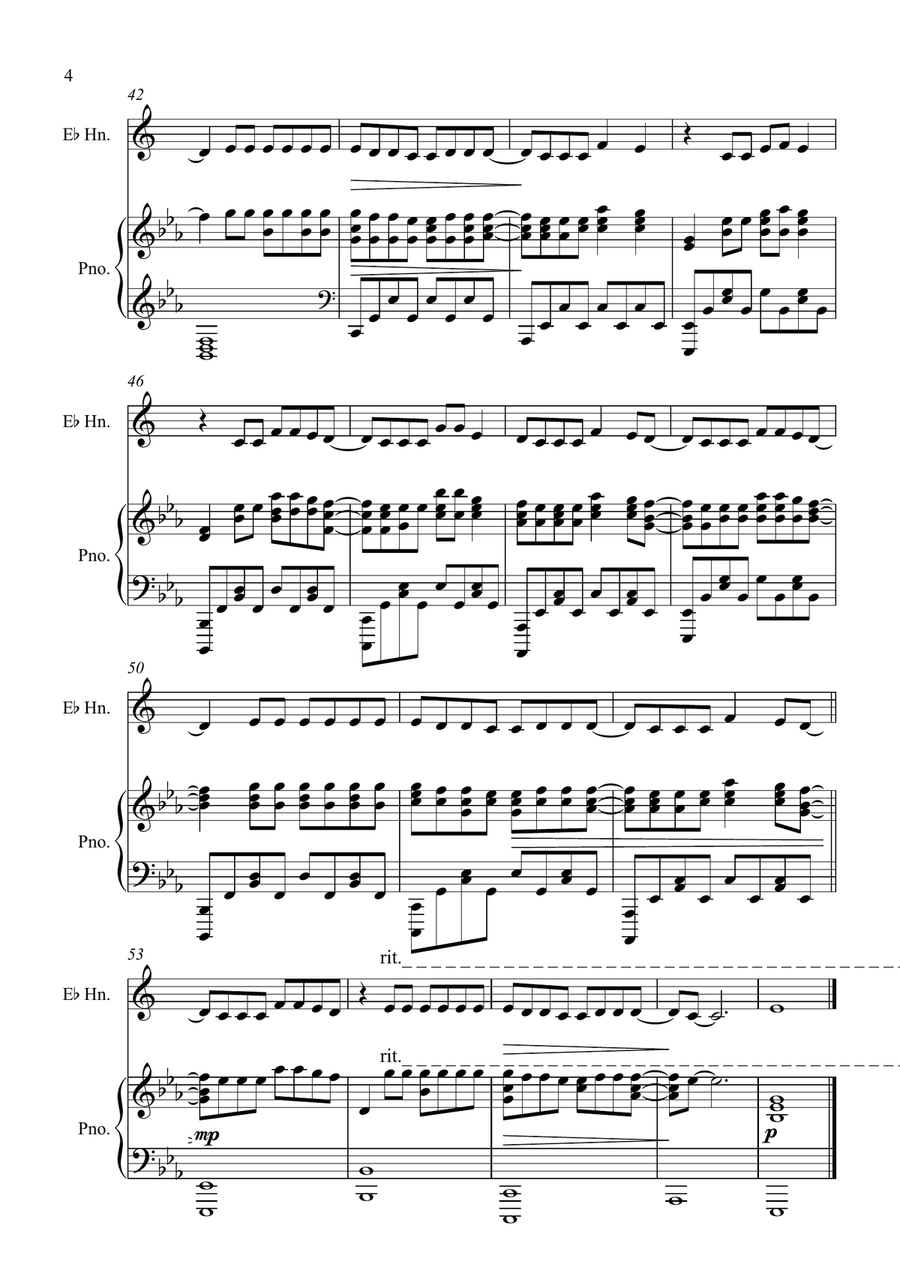 Someone You Loved Someone You Loved Horn scores gallery preview page 4