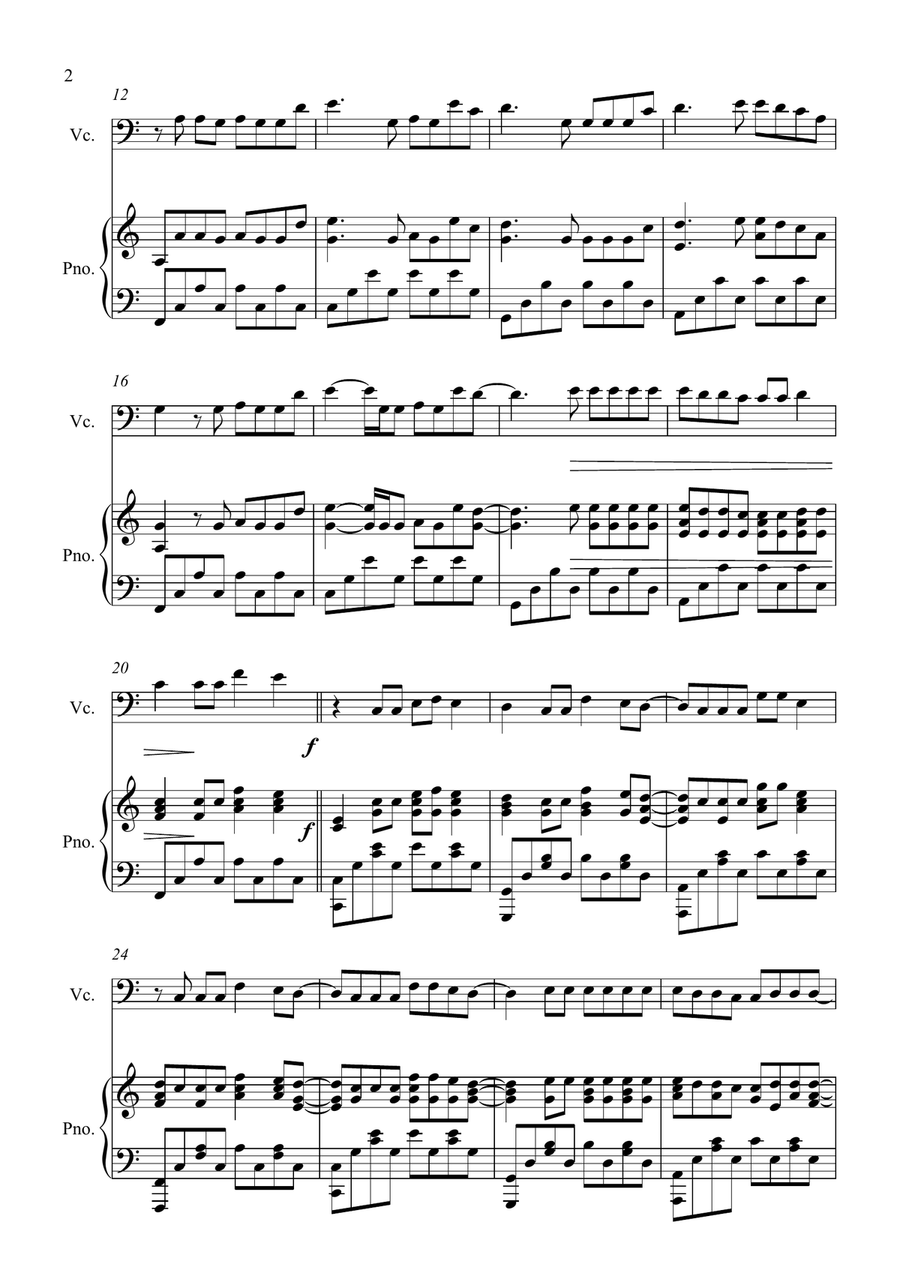 Someone You Loved Someone You Loved Piano scores gallery preview page 2