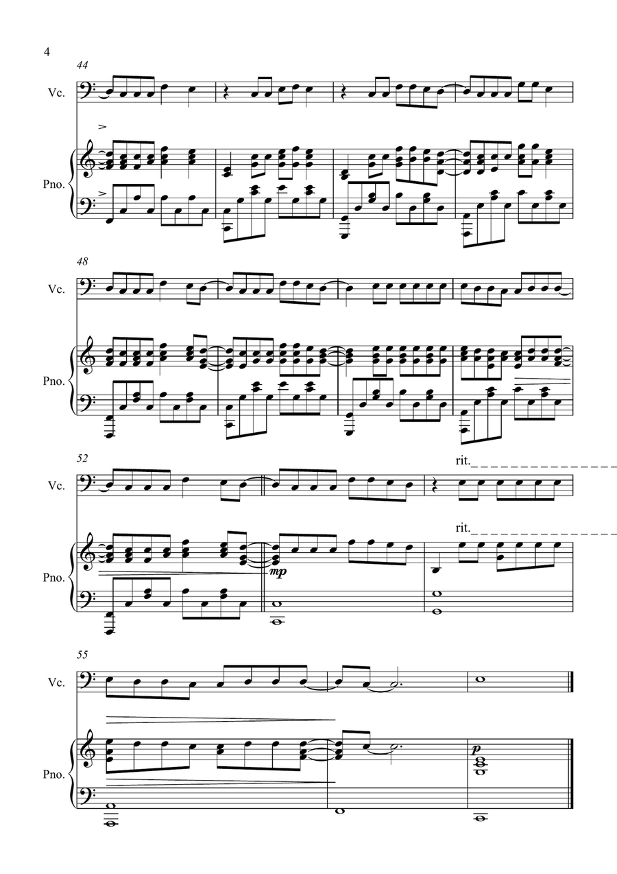 Someone You Loved Someone You Loved Piano scores gallery preview page 4