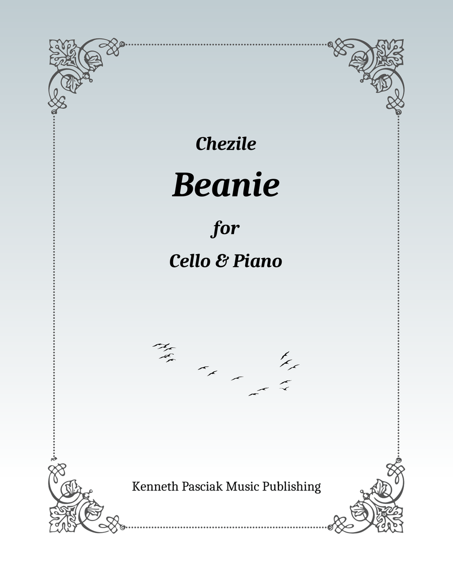 Beanie Beanie Piano scores gallery preview page 1
