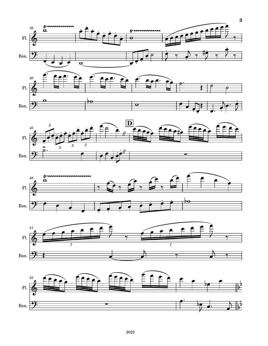 The Bulldog and the Kitten Woodwind Duet scores gallery preview page 3