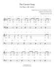The Caisson Song for Piano
