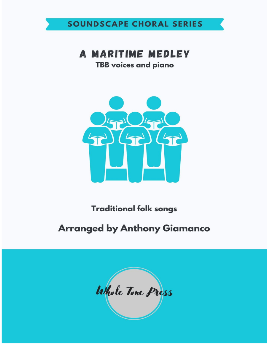 A MARITIME MEDLEY (TBB, piano) 3-Part scores gallery preview page 1