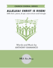 ALLELUIA! CHRIST IS RISEN! (SAB choir, piano, opt. perc.)
