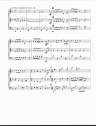 What A Wonderful World String Trio scores gallery preview page 3