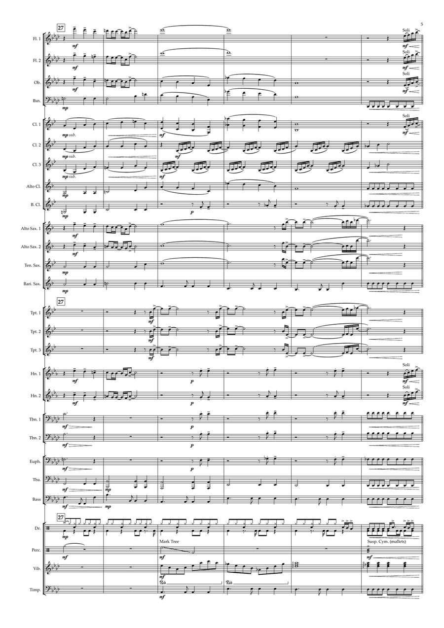 The Journey Concert Band scores gallery preview page 5