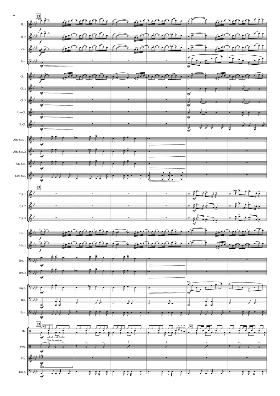 The Journey Concert Band scores gallery preview page 6