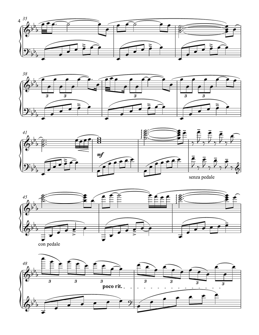 The Lost Crow Piano Solo scores gallery preview page 4