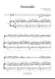 Passacaglia by Handel/Halvorsen