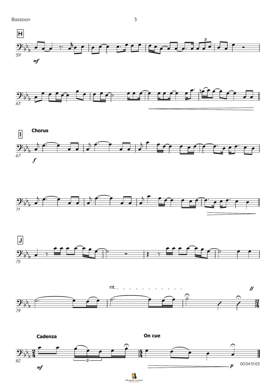 Skyfall Bassoon scores gallery preview page 4