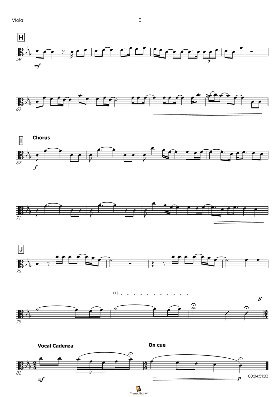 Skyfall Viola scores gallery preview page 4