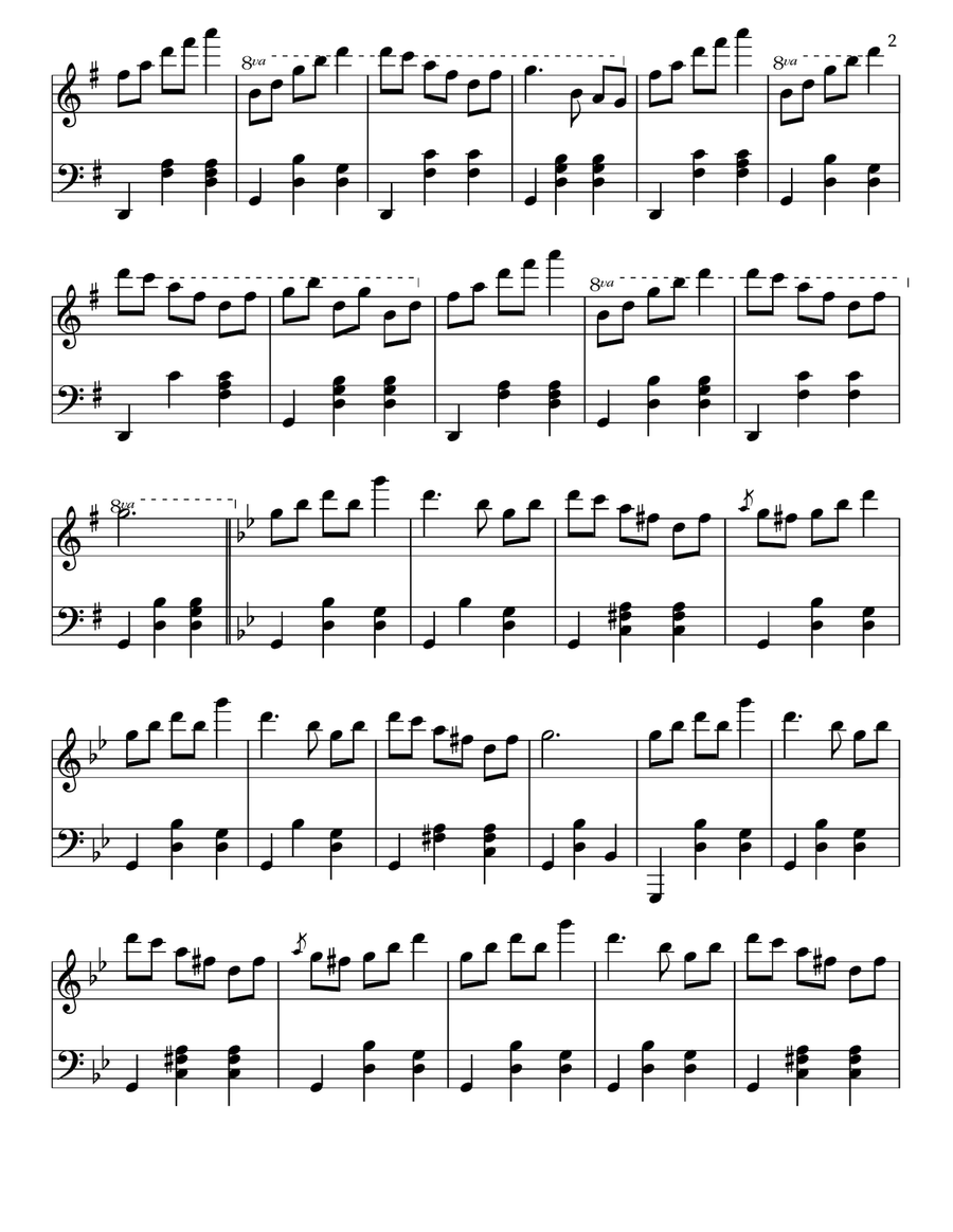 Grand Allegro: Valse a trois No. 4 Piano Solo scores gallery preview page 2