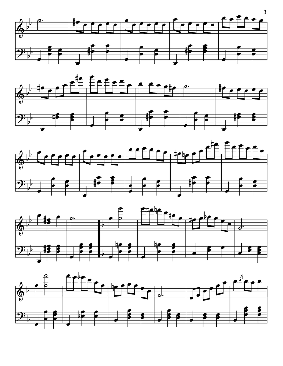 Grand Allegro: Valse a trois No. 4 Piano Solo scores gallery preview page 3