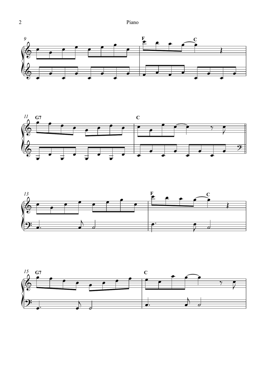 Music Box Dancer Music Box Dancer Piano Solo scores gallery preview page 2