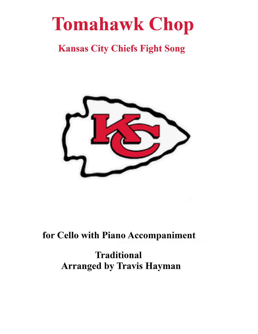 Tomahawk Chop - for Cello with Piano Accomp. Piano scores gallery preview page 1