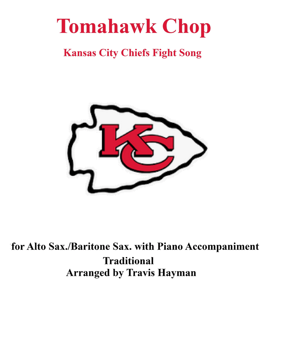Tomahawk Chop - for Alto Sax./Baritone Sax. with Piano Accomp. Baritone Saxophone scores gallery preview page 1