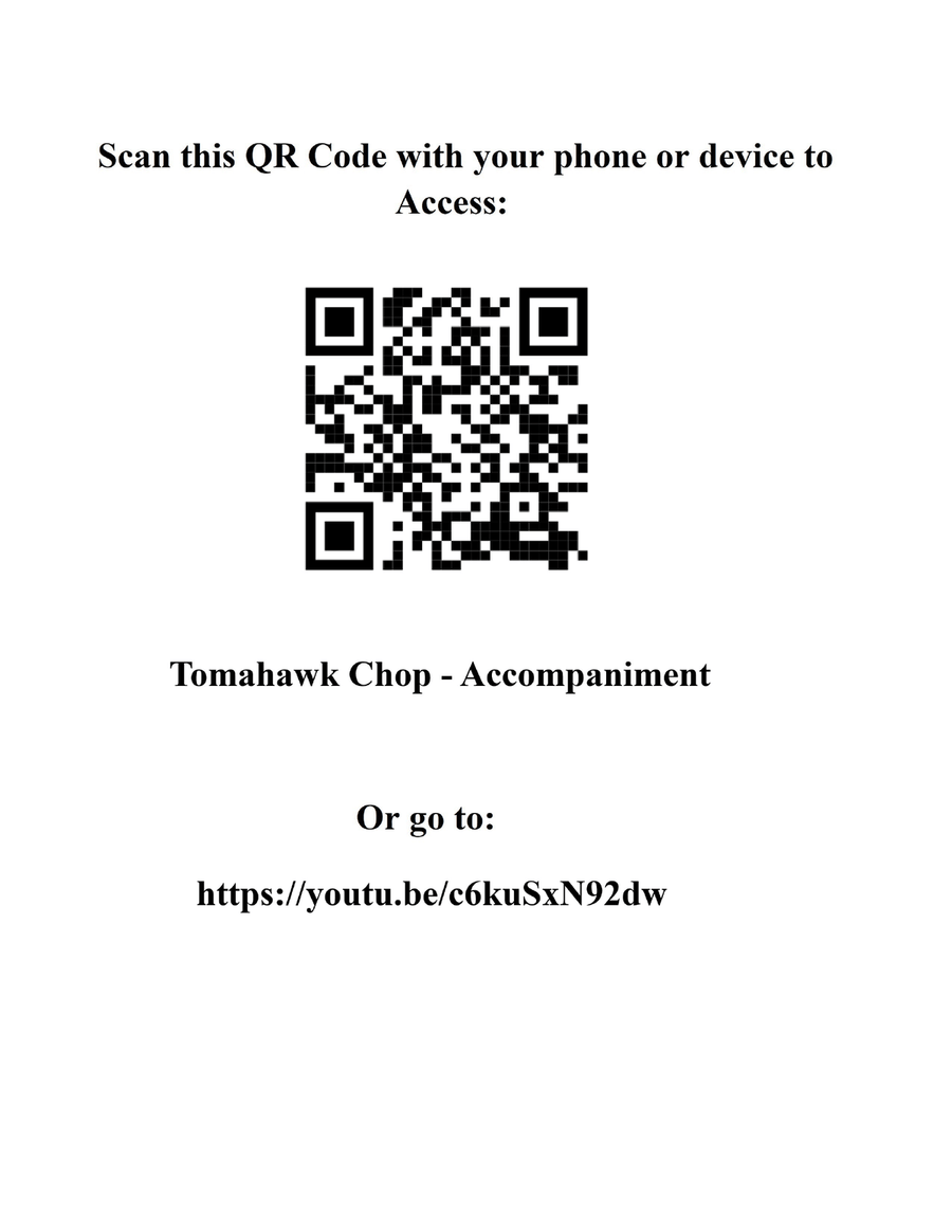 Tomahawk Chop - for Glockenspiel/Bell with Piano Accompaniment Piano Accompaniment scores gallery preview page 2