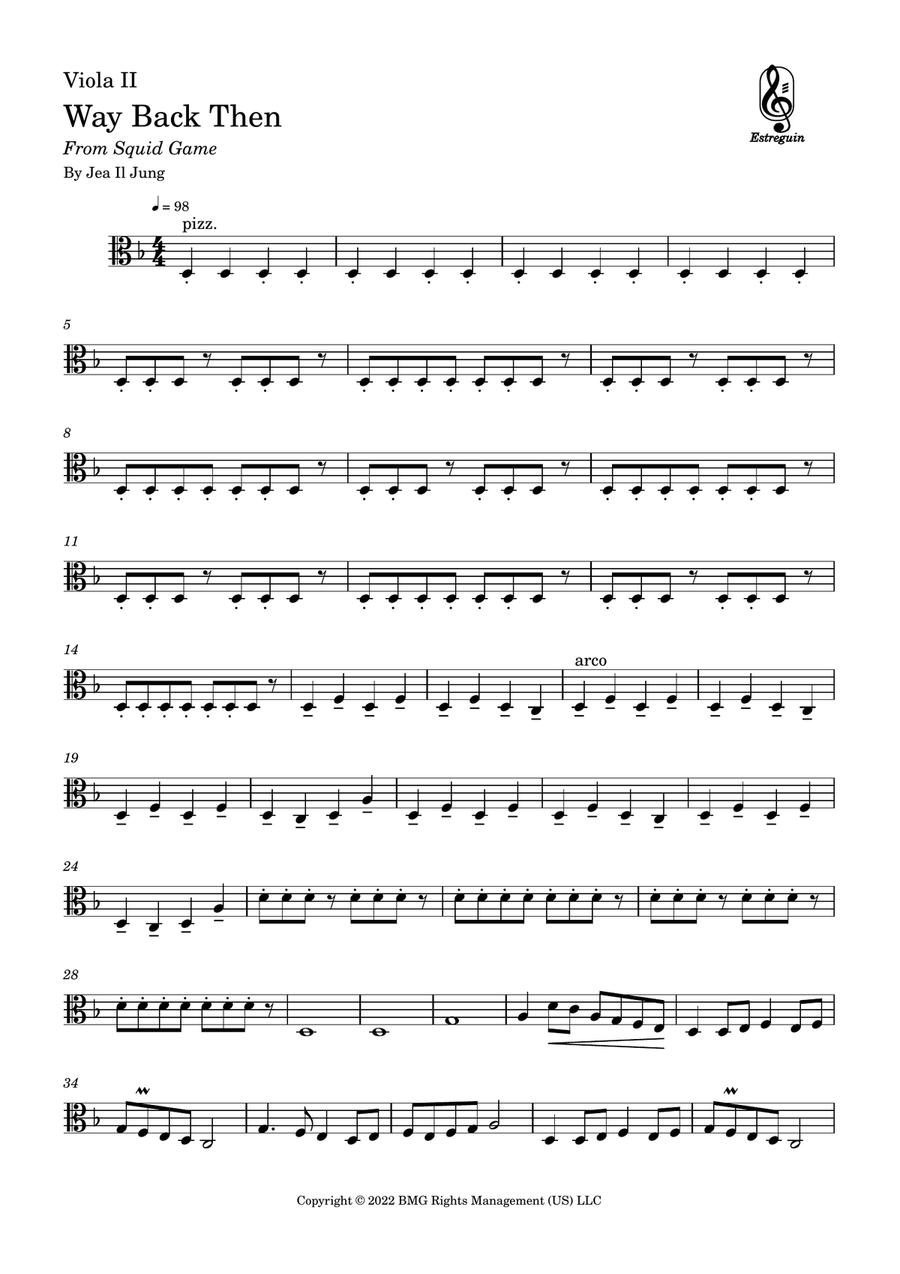 Way Back Then String Duet scores gallery preview page 4