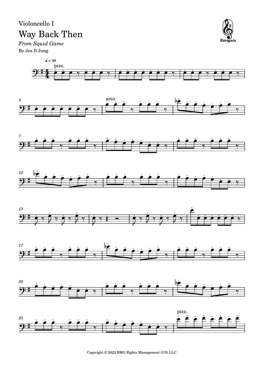 Way Back Then String Duet scores gallery preview page 4