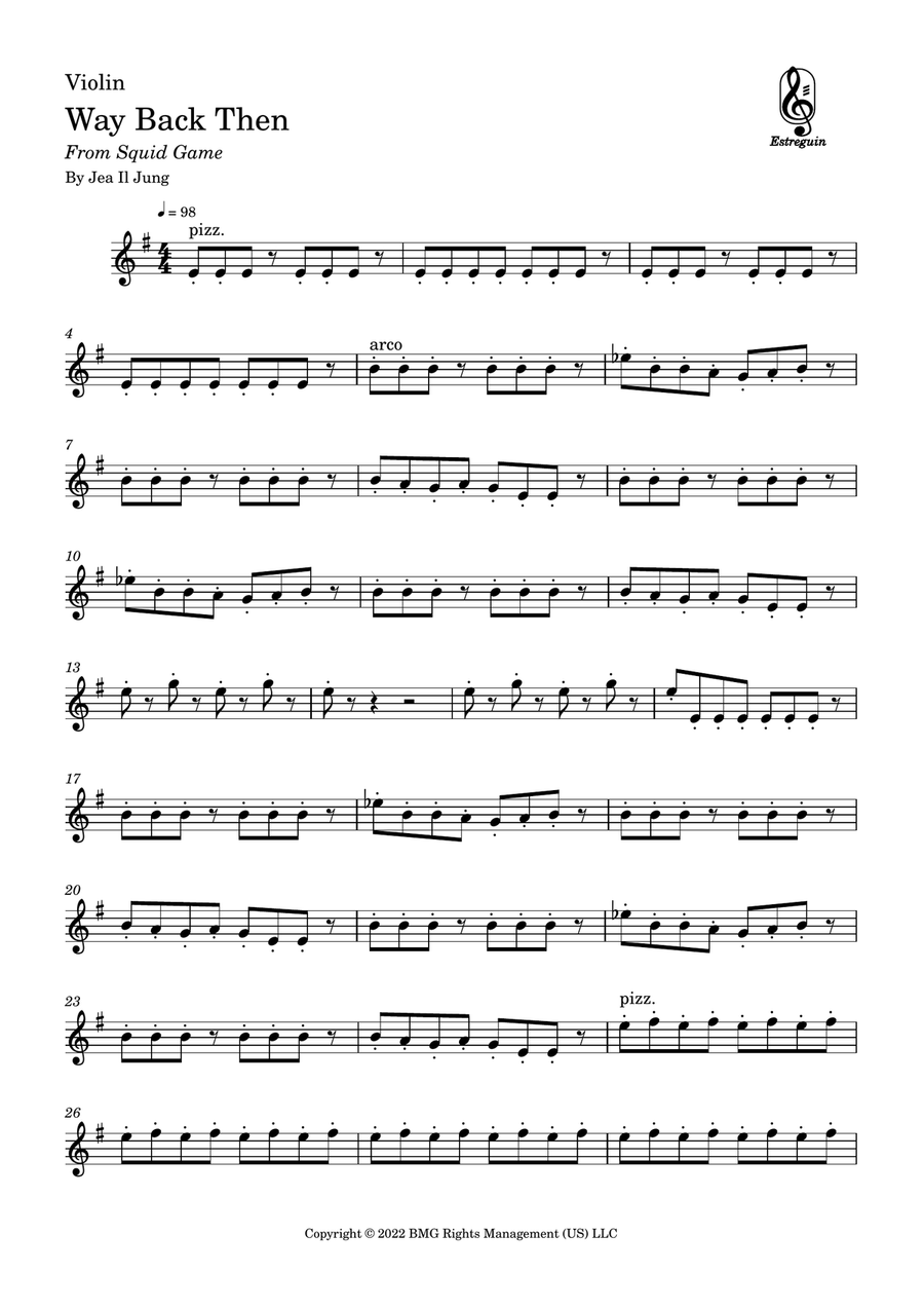 Way Back Then String Duet scores gallery preview page 4