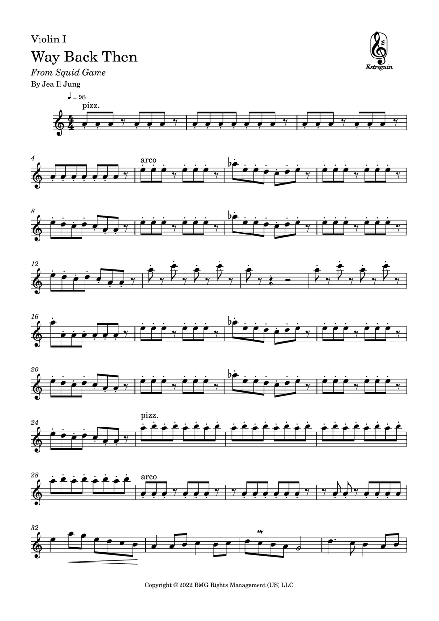 Way Back Then String Duet scores gallery preview page 4