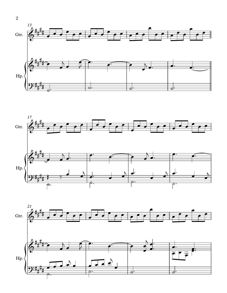 Réflection Réflection Chamber Music scores gallery preview page 2