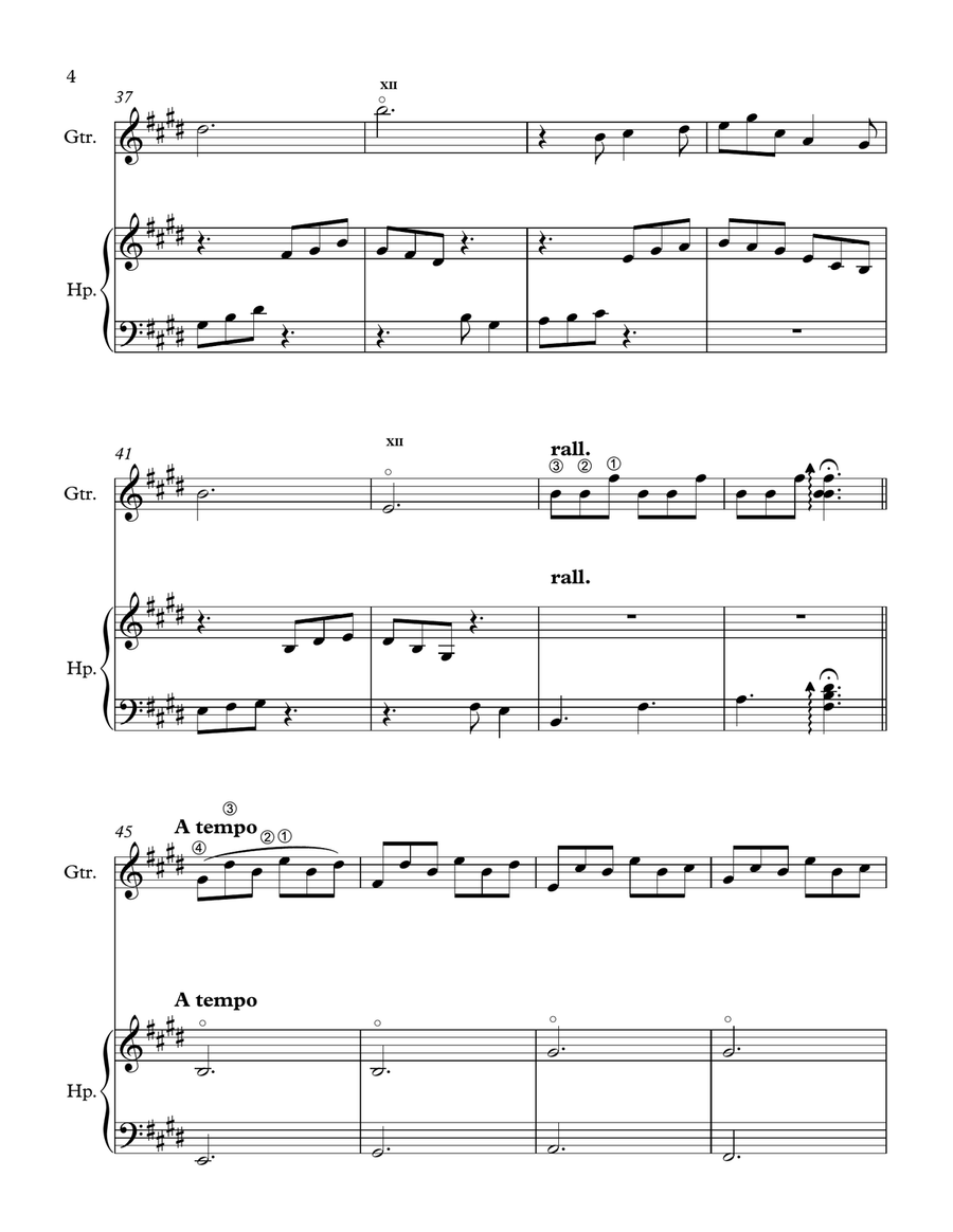 Réflection Réflection Chamber Music scores gallery preview page 4