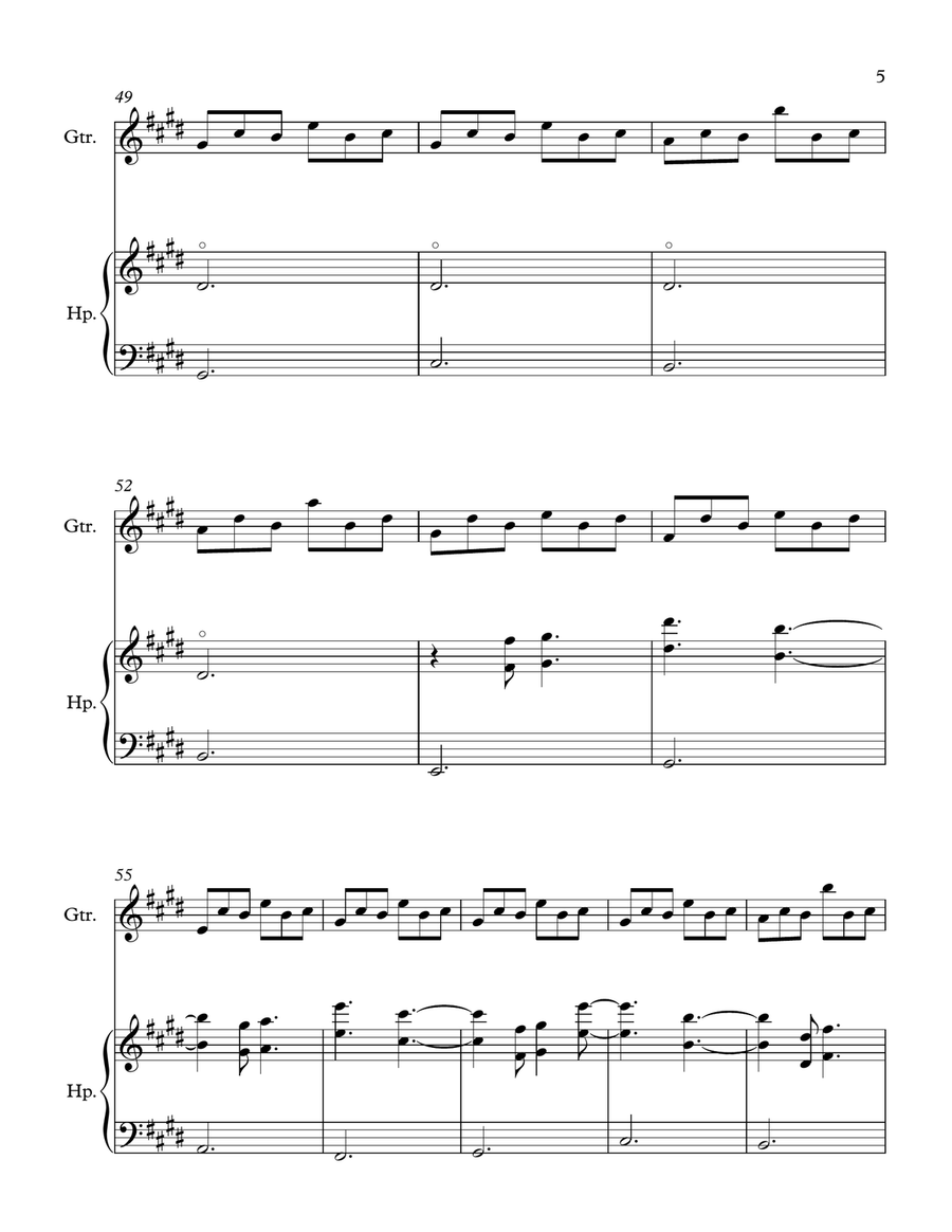 Réflection Réflection Chamber Music scores gallery preview page 5
