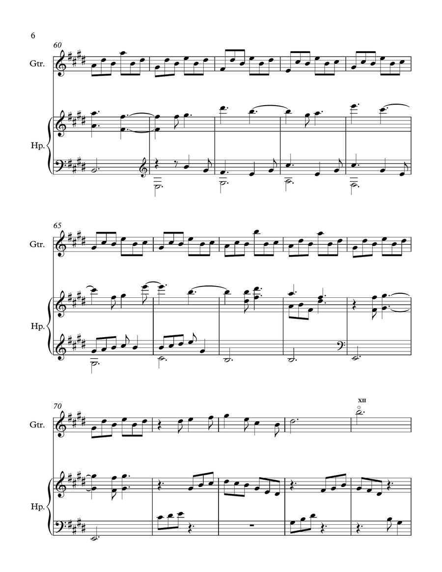 Réflection Réflection Chamber Music scores gallery preview page 6