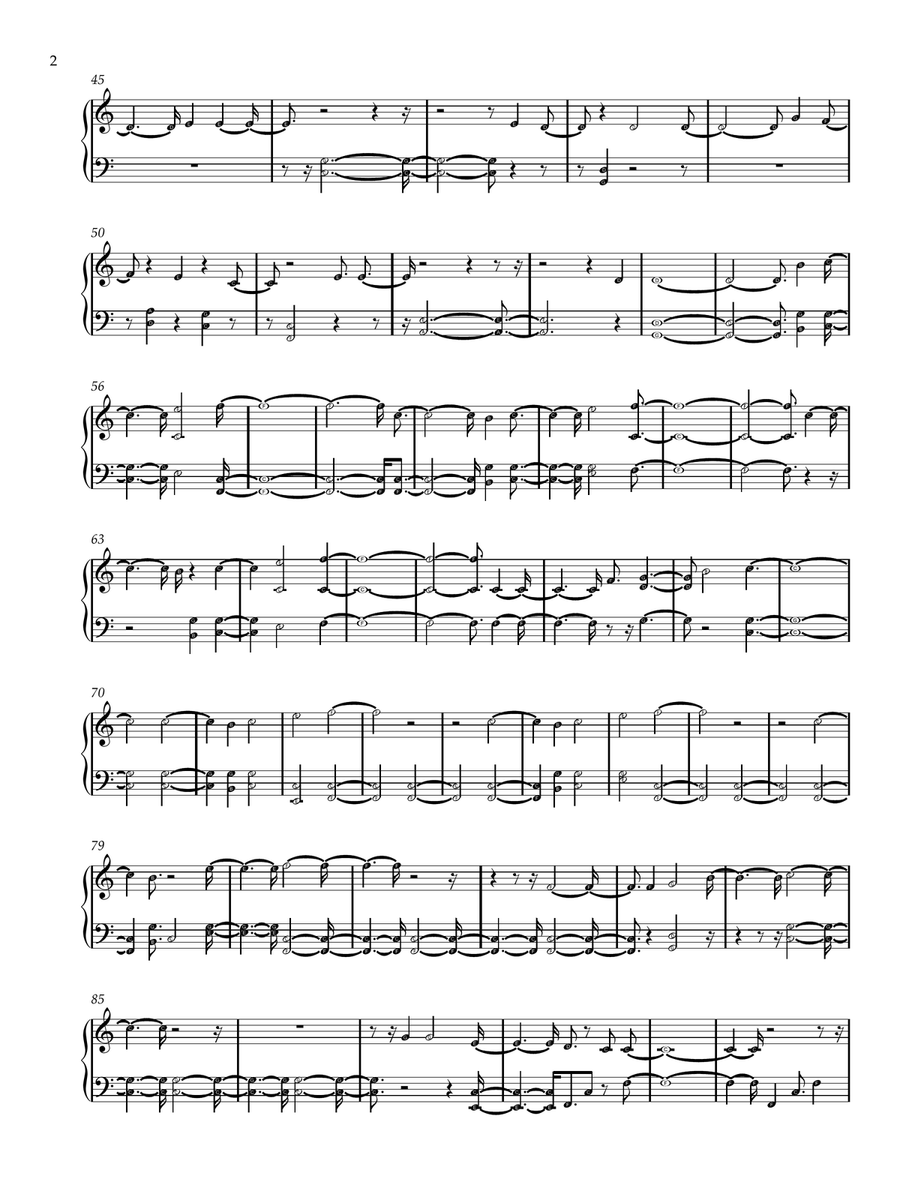 You Will Be Saved You Will Be Saved Easy Piano scores gallery preview page 2
