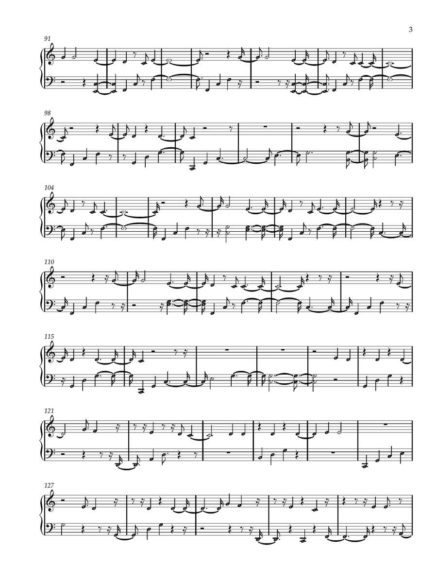 You Will Be Saved You Will Be Saved Easy Piano scores gallery preview page 3