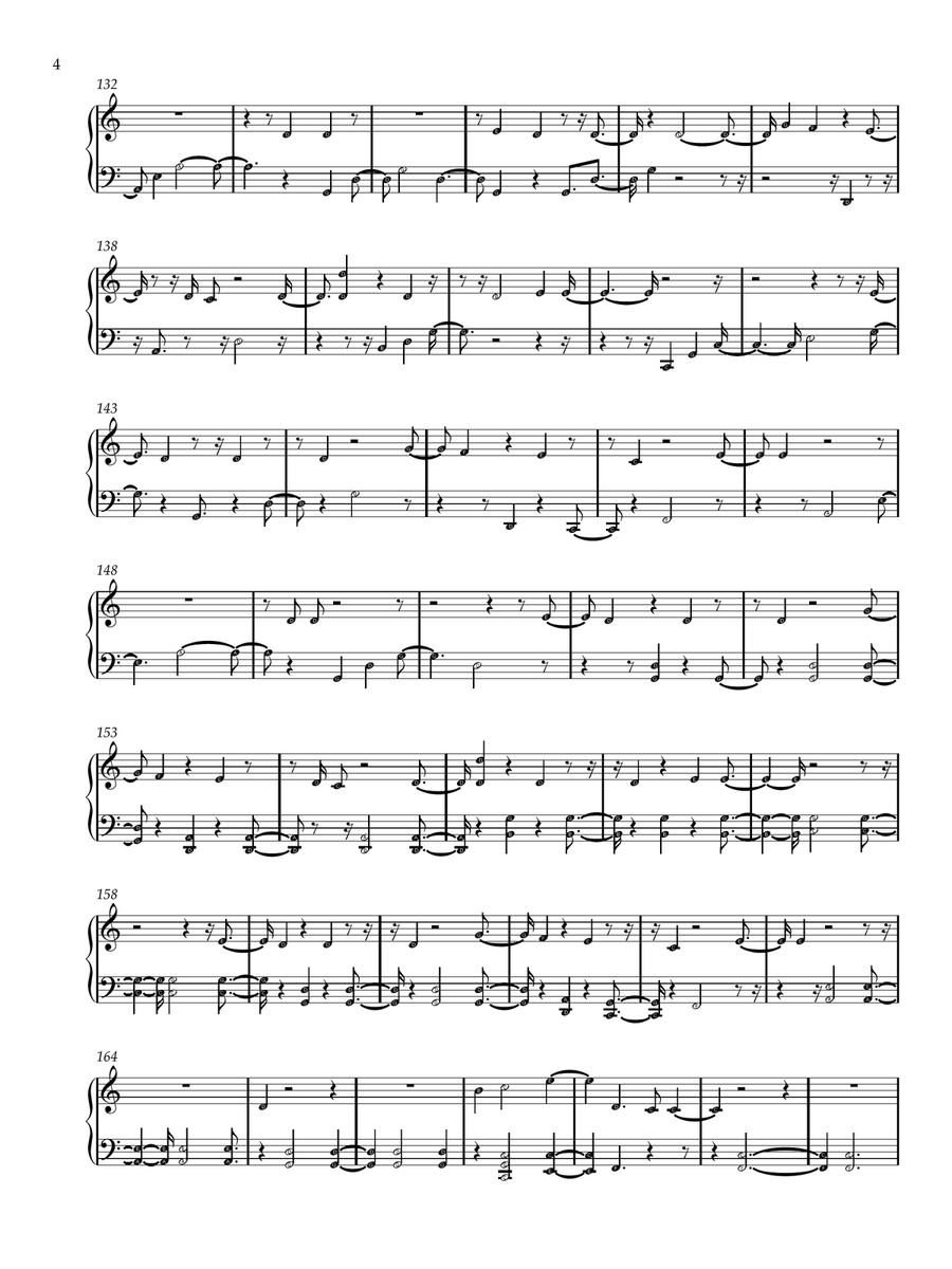You Will Be Saved You Will Be Saved Easy Piano scores gallery preview page 4