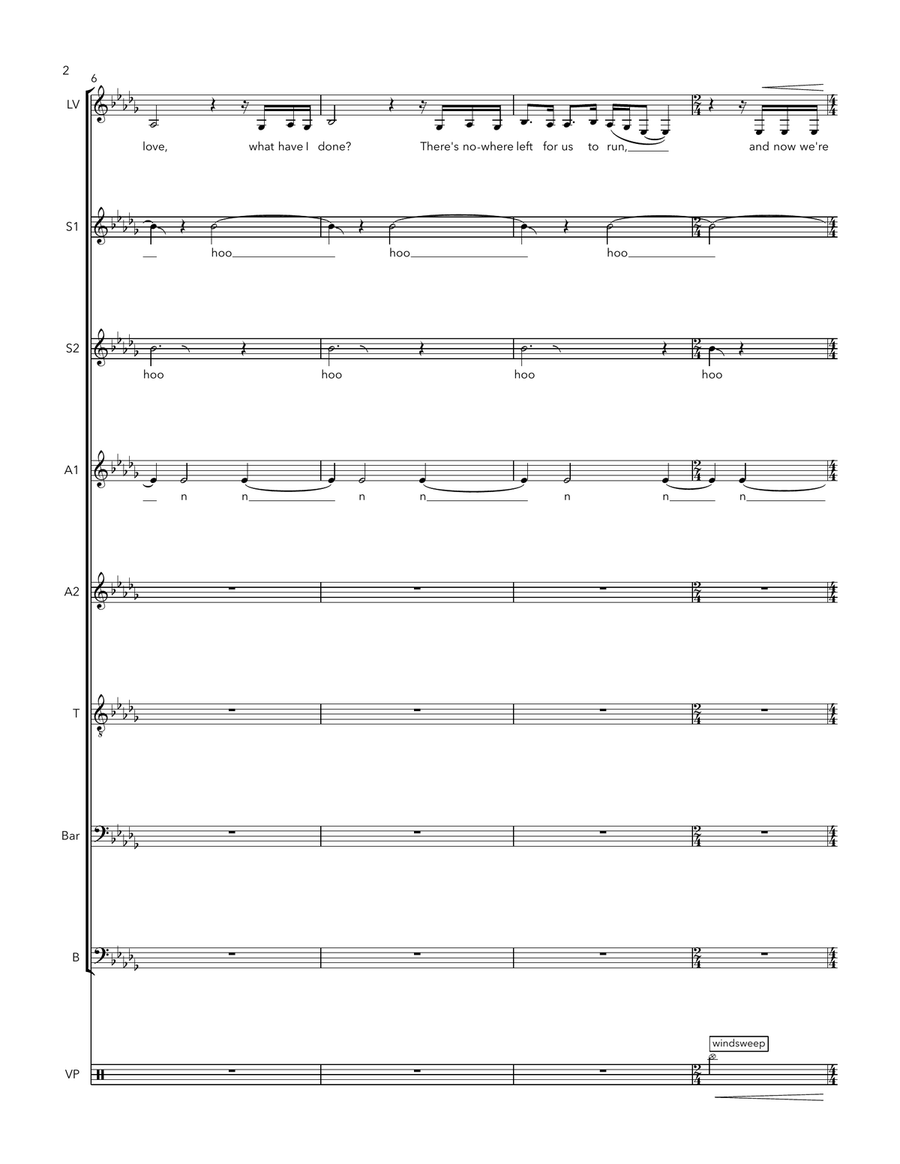And So My Heart Became A Void Divisi scores gallery preview page 2