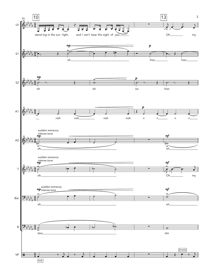 And So My Heart Became A Void Divisi scores gallery preview page 3