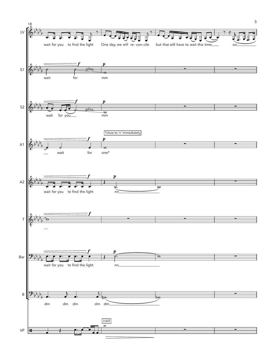 And So My Heart Became A Void Divisi scores gallery preview page 5