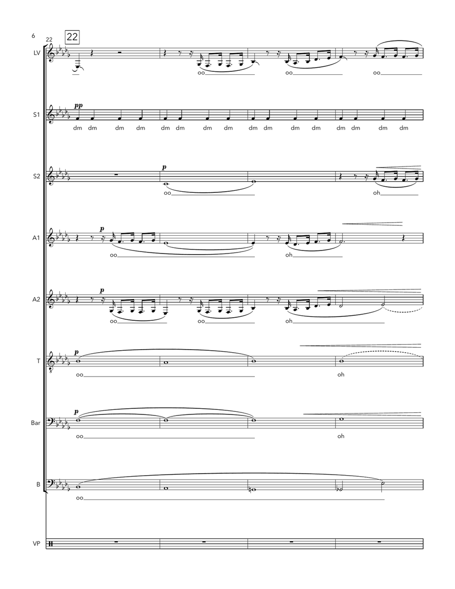 And So My Heart Became A Void Divisi scores gallery preview page 6