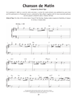 Chanson De Matin, Op. 15, No. 2
