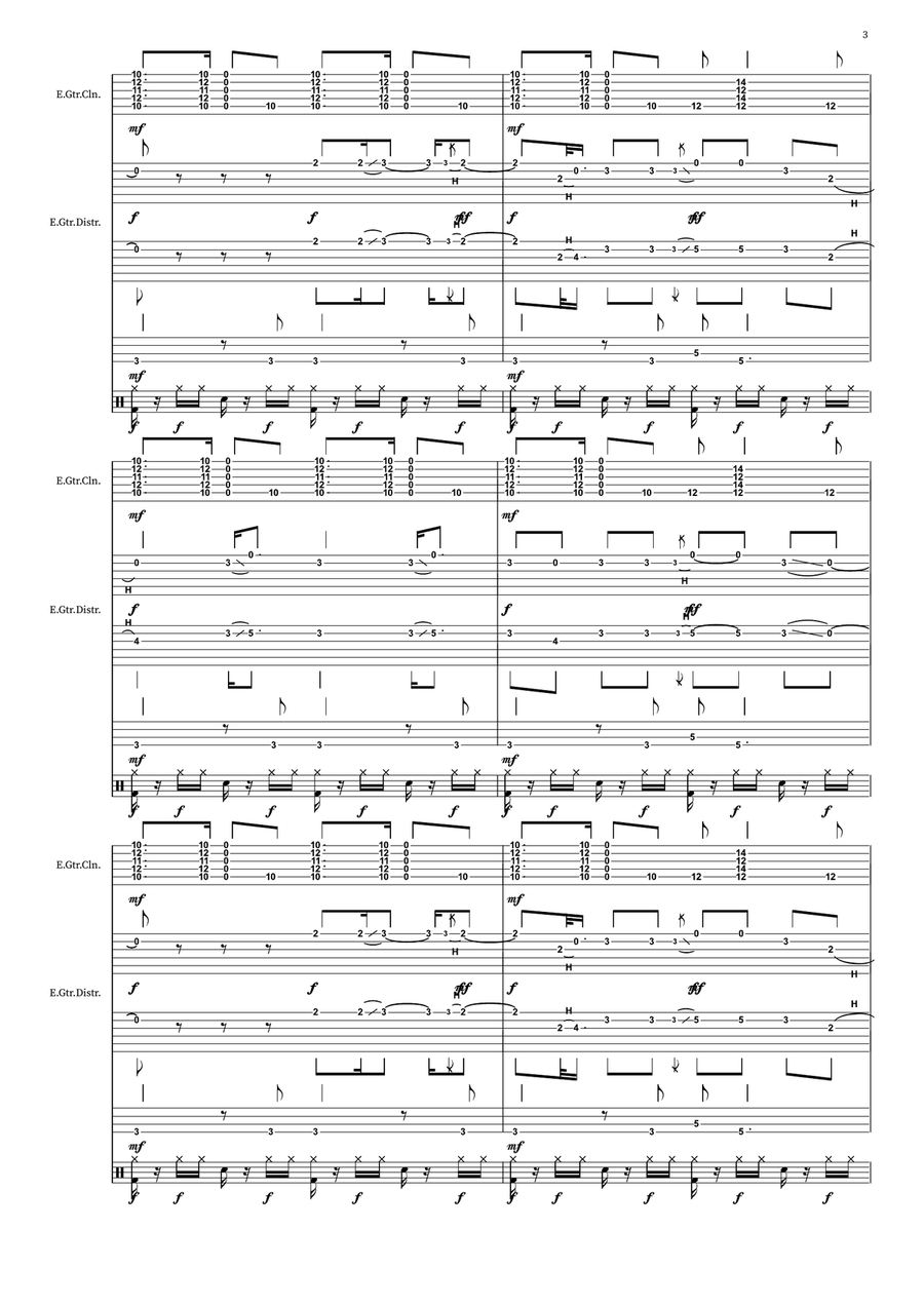 One More Time One More Time Part scores gallery preview page 3