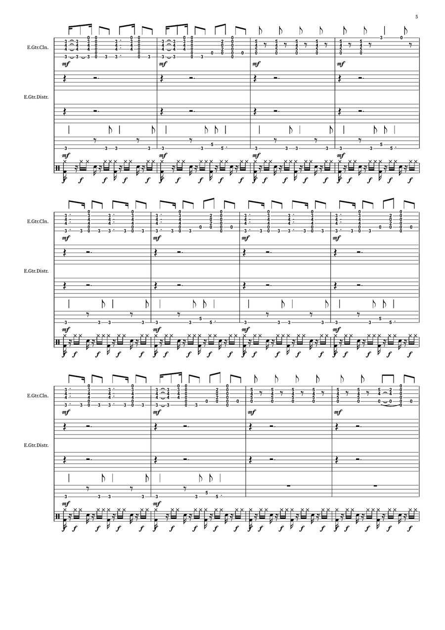 One More Time One More Time Part scores gallery preview page 5